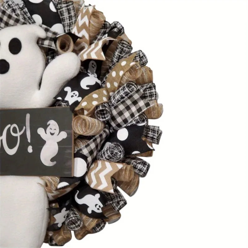 Cute Ghost Doll Wreath