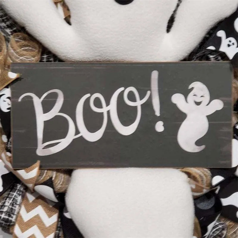 Cute Ghost Doll Wreath