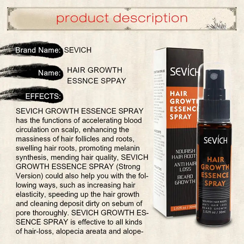 Sevich Ginger Hair Spray