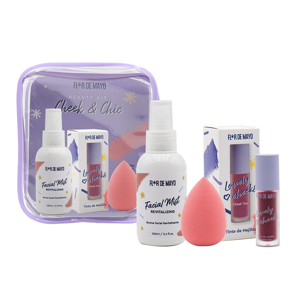 BEAUTY KIT CHEEK &amp; CHIC CASE 4 pcs