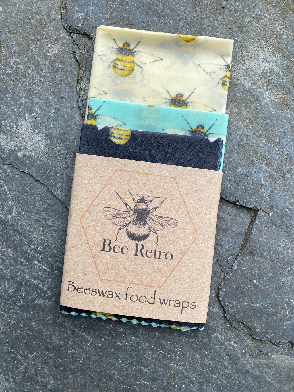 Blue Bee Eco Friendly Beeswax Food Wraps